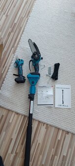 Aku 18V zahradní,nůžky,pila,teleskopická tyč 2,1m,NEW - 14