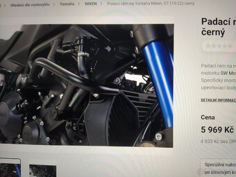 Yamaha Niken 850, rok 2021, Akrapovič - 14