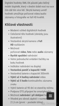 Hodinky se skrytou kamerou - 14