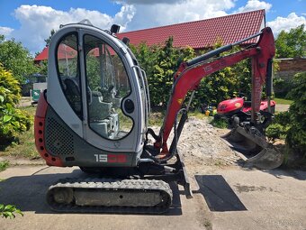 Minibagr Wacker Neuson 1503 Roztahovací podvozek 3x lžíce - 14