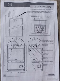 Krbová kamna Tanaga III (15kW) s výměníkem  + radiátor - 14