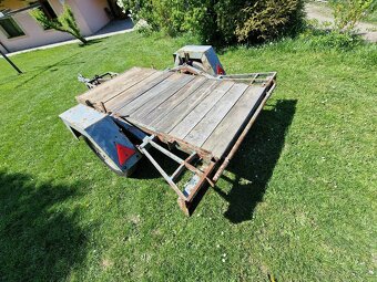Přívěsný vozik-PLATO s nájezdy 2m x 1.1m - 14