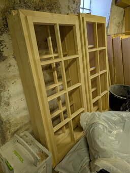 Truhlářské polotovary - okenní rámy, dveře aj. - 14