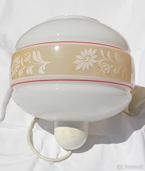 LUSTRY - STÍNIDLA - SKLO - 5 různých kusů - 14