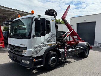 MERCEDES-BENZ ATEGO 1524 HÁKOVÝ NOSIČ HYDRAULICKÁ RUKA - 14