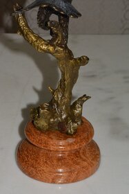 Bronzová socha orla - 14