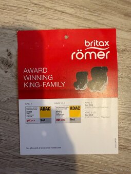Autosedačka Britax Romer King II - 14