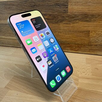 iPhone 15 Pro 128GB, šedý, 100% baterie (rok záruka) - 14