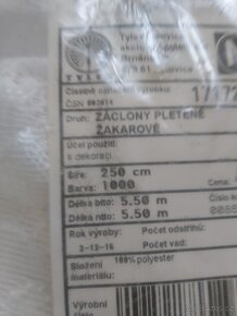 Zrušení prodejny  záclony, traperky, ubrusy, dečky - 14