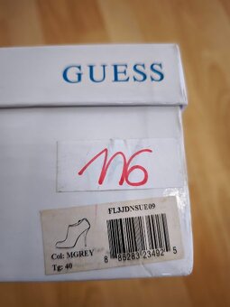 Dámské Guess boty v.40 bar.MGREY - 14