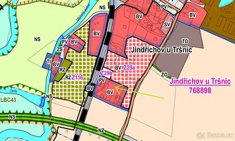 Pozemek pro RD, Cheb, Jindřichov u Tršnic - 14