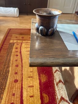 Termosk,hrnky,dzban,hlin. nádob,prk. na ryby, mosaz.květináč - 14