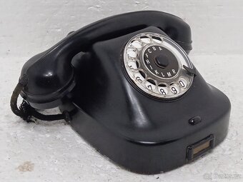 Retro bakelitový telefon KL Vorošilov 1962 - 14