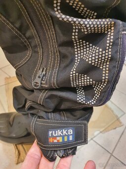 RUKKA GORE-TEX Kvalitní značkové kalhoty na moto Vel 56 - 14