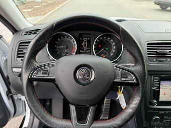 ► ŠKODA YETI 2,0 TDI MONTE CARLO 4x4 - PARK. SENZORY, NAVI ◄ - 14