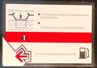 Benzínový generátor D1560LH3 – nový, nepoužitý - 14