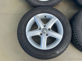 195/65R15 zimní pneu alu kola VW GOLF VII 6x15 5x112 ET43 - 14