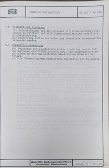 Soustruh WEILER MD220_2 - 14