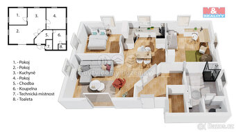 Prodej rodinného domu, 88 m², Nové Křečany - 14