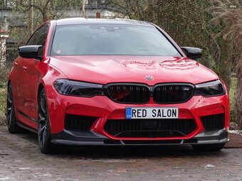 BMW M5f90,M8 X5M X6M karbonové kryty motoru tři části origin - 14