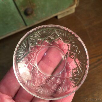 starožitná kredenc pro děti panenky kuchyňka nádobí 1920 - 14