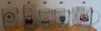Půllitr ,půlitr,  pivní sklenice , sklo , pivo (1) - 14