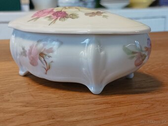 PORCELÁNOVÁ DÓZA NA ŠPERKY PHILIPPE DESHOULIERES FRANCIE - 14