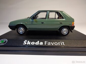 Abrex model 1/43 Favorit ´87 komplet, I. edice - 14