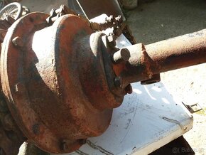 Zadní náprava na zahradní malotraktor - 14
