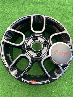 ALU KOLA FIAT 500 4X98 R15’ BLACK EDITION - 14