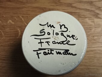 FAJÁNS RUČNĚ MALOVANÁ VÁZA MB SOLOGNE FRANCIE - 14