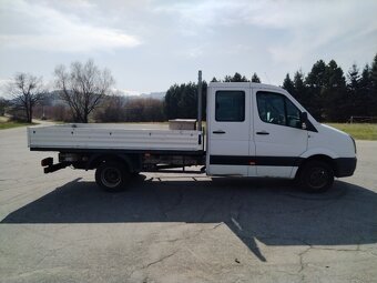 Volkswagen Crafter, 7 míst, dvojitá zadní kola, valník - 14