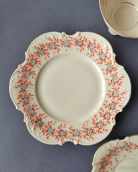 Úžasná čajová sada August Schweig Weisswasser (1932-1939) - 14