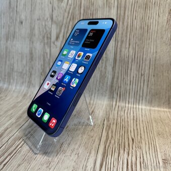 iPhone 16 Plus 128GB, modrý, 100% baterie (rok záruka) - 14