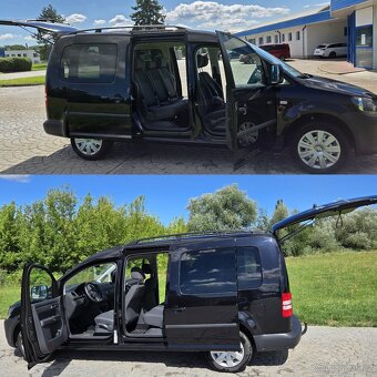 VW CADDY 2,0 TDi LONG 103kW 7 MÍST, 1.MAJ 140.tkm VÝHŘEVY - 14