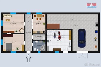 Prodej rodinného domu, 84 m², Rašovice - Jindice - 14