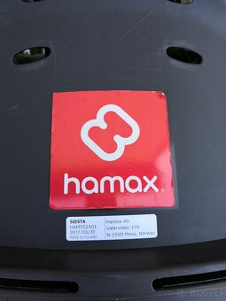Hamax Siesta + adaptéry na DVĚ kola - TOP STAV - 14