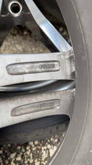Prodám Alu R19 značky BMW z modelu X6 – zimní pneu - 14