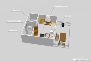 Prodej chaty 59 m2, pozemek 579 m2 - 14