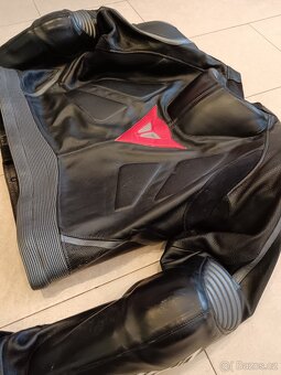 Dainese Laguna Seca-Pánská kožená moto kombinéza - 14