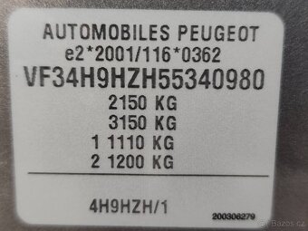 Peugeot 308SW Premium 1.6HDI - STK 9/2026 - DVD - 14