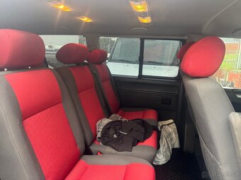 Prodám T5 caravelle long 8 míst, 2.5 tdi 96kw po 1 majiteli - 14