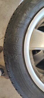 Alu kola Rial 7Jx16H2,ET 38 + zimní pneu Kleber 205/55/16 - 14