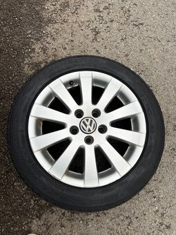 Alu kola VW 16" – originál 7Jx16 ET45, 5×112 - 14
