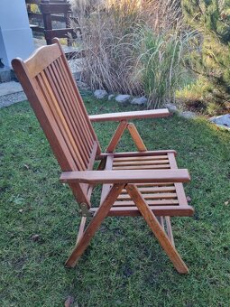 Venkovní set stůl + 6 židlí - 14