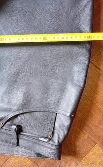 KOŽENÉ KALHOTY A BUNDA PSI - HOVĚZÍ KŮŽE - DÁMSKÉ - 14