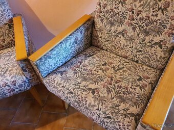 Retro sada křesel a stoly - 14