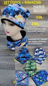 Nové čepice jarní, zimní, podzimní VÝPRODEJ - 14