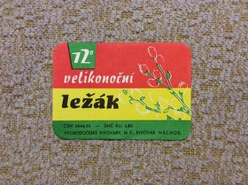 Pivní etikety - staré ležáky různých většinou zaniklých pivo - 14