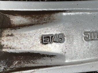 Original ALU kola VW Milwaukee 16" 7J ET45 + 205/55/R16 - 14